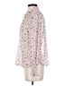 Ann Taylor LOFT Pink Long Sleeve Blouse Size XS - photo 5