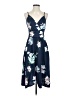 Ouges Floral Blue Casual Dress Size S - photo 1