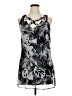 Assorted Brands 100% Polyester Tropical Black Casual Dress Size XL - photo 1