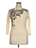 Garnet Hill 100% Wool Ivory Wool Cardigan Size XL - photo 1