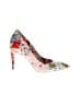Aldo Floral Ivory Heels Size 8 - photo 1