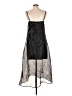 Things Between 100% Polyester Black Cocktail Dress Size L - photo 2