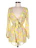 Beach Riot 100% Polyester Paisley Yellow Romper Size M - photo 1