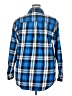Falls Creek 100% Cotton Plaid Blue Long Sleeve Button-Down Shirt Size XXL - photo 2