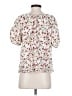 Max Studio Ivory Short Sleeve Blouse Size S - photo 2