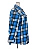 Falls Creek 100% Cotton Plaid Blue Long Sleeve Button-Down Shirt Size XXL - photo 4