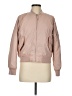 Gap 100% Nylon Solid Pink Jacket Size Med Petite - photo 1