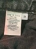 Rag & Bone 100% Cotton Black Denim Skirt Size 24 waist - photo 5