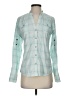 Athleta Plaid Teal Long Sleeve Blouse Size XS - photo 1