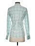 Athleta Plaid Teal Long Sleeve Blouse Size XS - photo 2