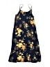 Old Navy 100% Rayon Floral Blue Dress Size 14 - photo 1
