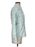 Athleta Plaid Teal Long Sleeve Blouse Size XS - photo 4