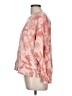 Time and Tru 100% Cotton Tie-dye Pink Pullover Sweater Size L - photo 5