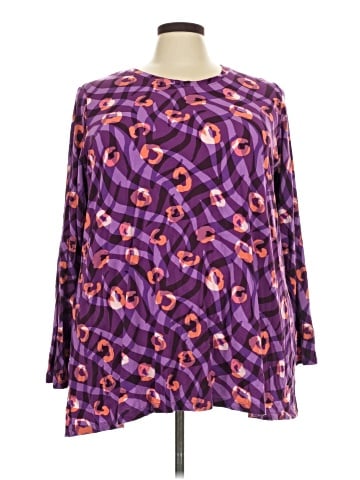 LOGO by Lori Goldstein Long Sleeve T-Shirt (view 1)