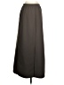 Uniqlo 100% Polyester Solid Brown Formal Skirt Size S - photo 2