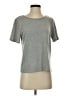 Everly Gray Short Sleeve Top Size S - photo 1