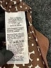 J.Crew 100% Polyester Animal Print Brown Casual Skirt Size S - photo 5