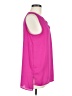 Pleione 100% Polyester Pink Sleeveless Blouse Size M - photo 4