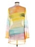 Aldo 100% Polyester Yellow Long Sleeve Blouse Size M - photo 2