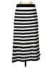 Talbots Stripes Silver Casual Skirt Size XS - photo 1