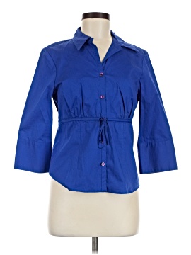 Assorted Brands 3/4 Sleeve Button-Down Shirt (view 1)