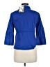 Assorted Brands Blue 3/4 Sleeve Button-Down Shirt Size M - photo 2