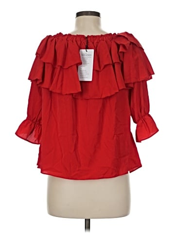 Younique 3/4 Sleeve Blouse (view 2)