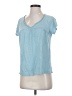 Sud Express Blue Short Sleeve Top Size S - photo 4