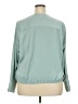 A New Day 100% Polyester Teal 3/4 Sleeve Blouse Size XXL - photo 2