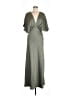 BHLDN 100% Polyester Gray Casual Dress Size 10 - photo 1