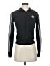 Moda International 100% Polyester Black Zip Up Hoodie Size S - photo 1