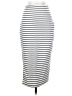 BDG Stripes White Casual Skirt Size S - photo 1