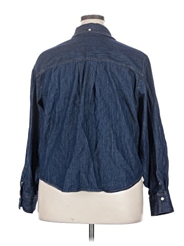 Free Assembly Long Sleeve Button-Down Shirt (view 2)