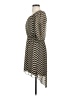 Sweet Storm 100% Polyester Chevron-herringbone Gray Casual Dress Size S - photo 5