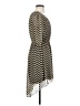 Sweet Storm 100% Polyester Chevron-herringbone Gray Casual Dress Size S - photo 4