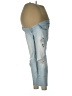 Indigo Blue Blue Silver Jeans Size Sm Maternity - photo 1