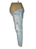 Indigo Blue Blue Silver Jeans Size Sm Maternity - photo 5