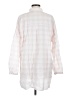 Woolworths 100% Cotton Checkered-gingham Pink Long Sleeve Button-Down Shirt Size M - photo 2