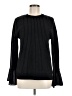 Clu 100% Cotton Black Long Sleeve Top Size S - photo 1