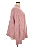 J.Crew Chevron-herringbone Pink Pullover Sweater Size 2X - photo 4