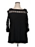 Fashque Black 3/4 Sleeve Top Size XL (estimated) - photo 1
