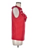 Chaps Red Sleeveless Blouse Size M - photo 4