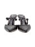 Paige 100% Leather Silver Heels Size 8 1/2 - photo 2