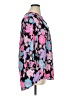 Dear Scarlett Floral Pink Black 3/4 Sleeve Blouse Size XL - photo 4