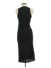 Topshop 100% Polyester Solid Black Cocktail Dress Size 8 - photo 2