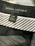 Banana Republic Solid Black Wool Pants Size 10 - photo 7