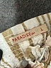 Paradise Stripes Ivory Shorts Size L - photo 3
