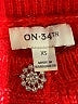 On 34th Red Cardigan Size XS - photo 7