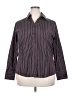 Eddie Bauer Stripes Gray Long Sleeve Button-Down Shirt Size XXL - photo 1