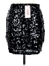 Maner 100% Polyester Black Casual Skirt Size M - photo 2